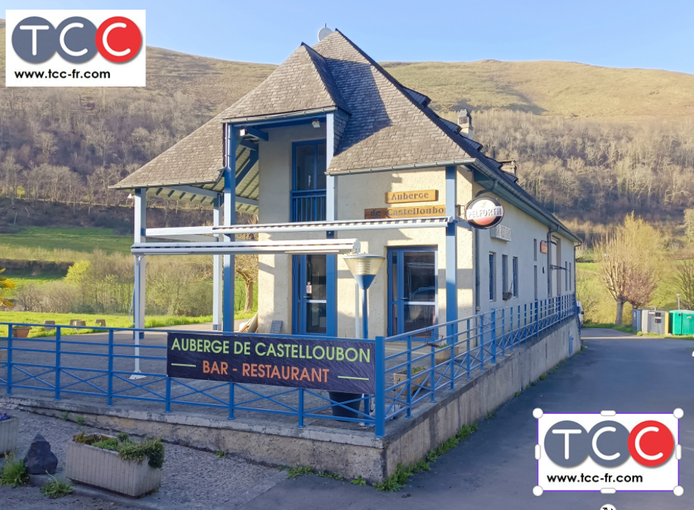BAR-RESTAURANT LIC IV à louer 900 E/mois avec logement dans les vallées pyrénéennes