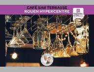 Rouen hyper centre Café bar terrasse et logement