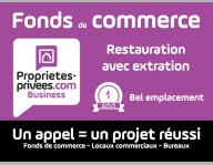 EXCLUSIVITE  75018 PARIS   Ordener/ Championnet ; Restaurant 30 couverts avec extraction et petite terrasse