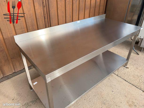 Table inox pro 200X70X85 neuve CHRPRO