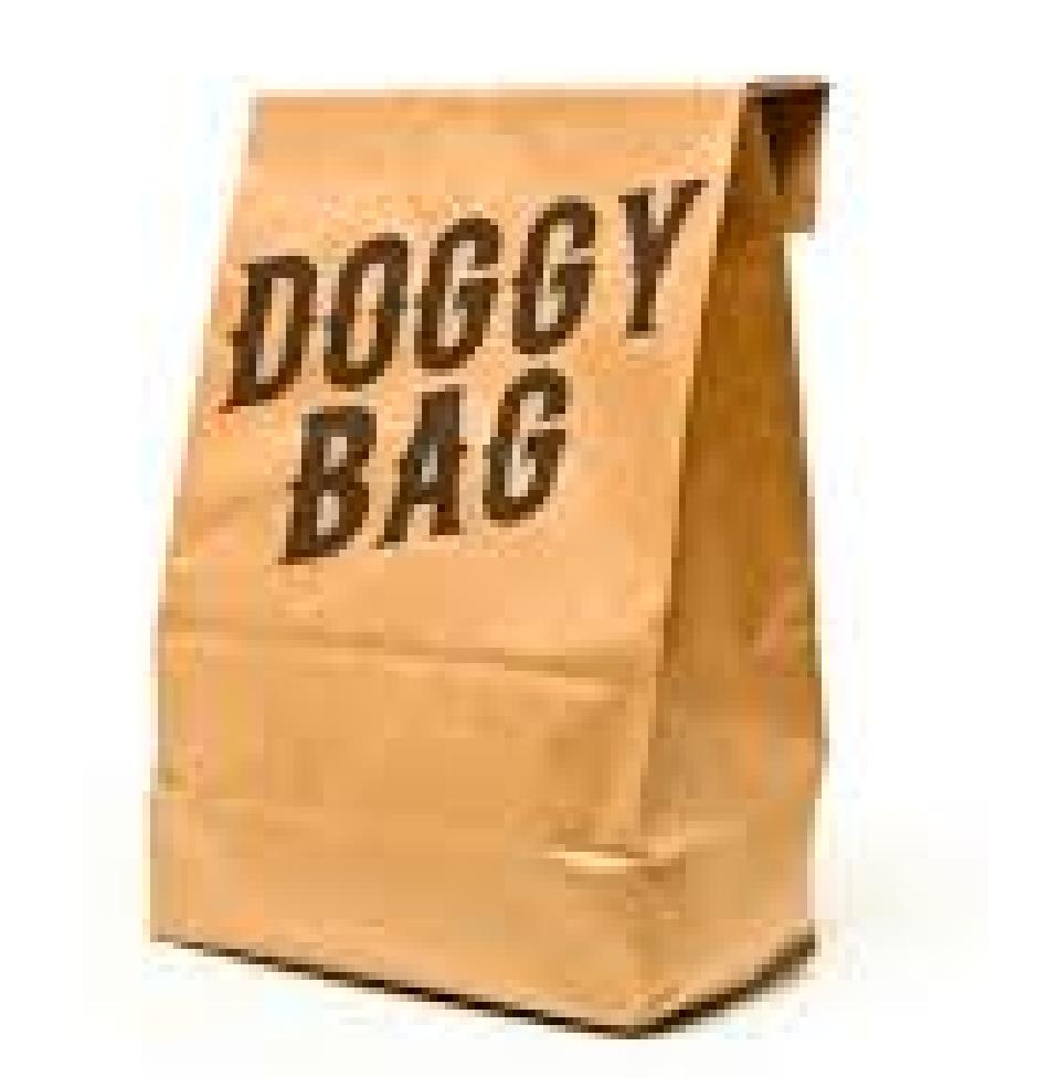 Doggy bags obligatoire restauration